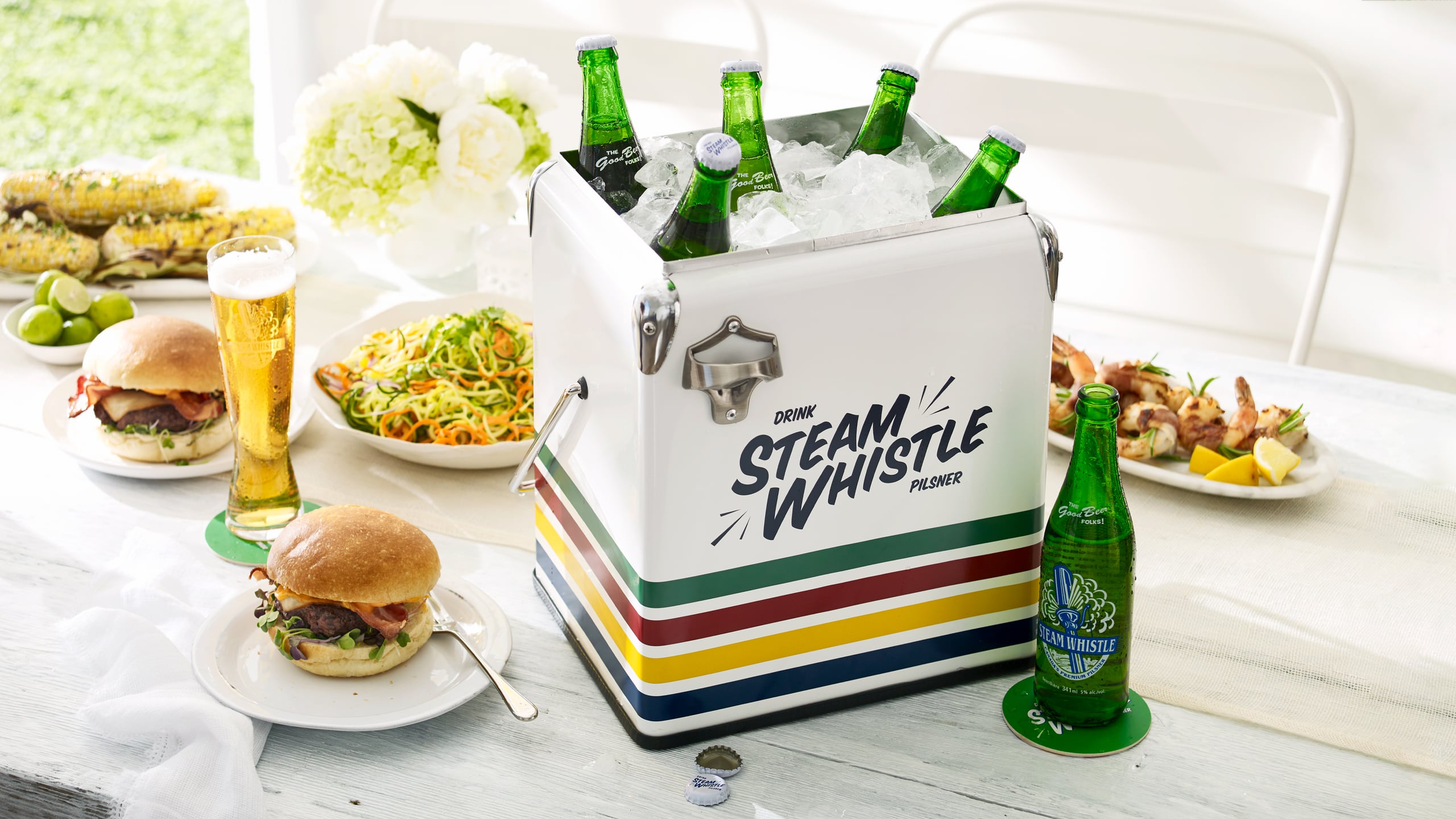 Steam Whistle + Hudson's Bay